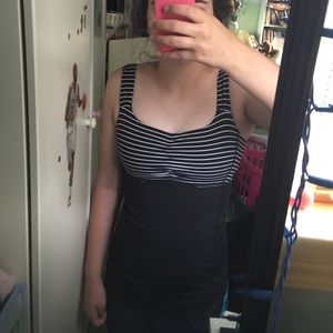 Lululemon striped tank top